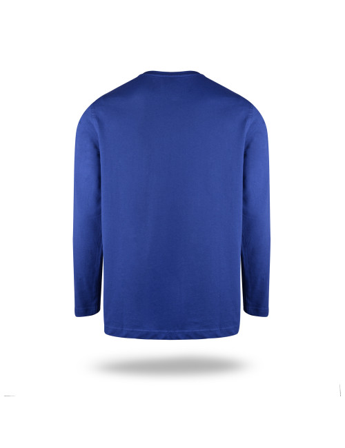 Promostars Herren-T-Shirt VOYAGE CROWN BROWN mit Aufdruck, Stickerei, Logo