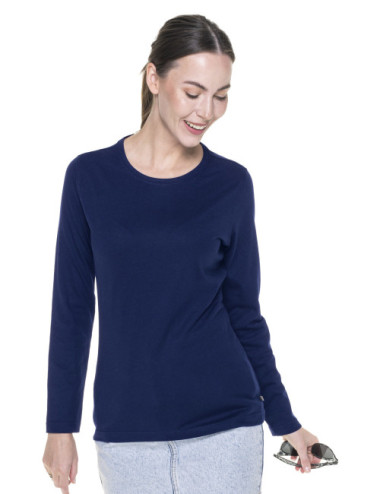 Ladies` Voyage Damen-T-Shirt, marineblau Promostars