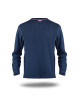 Crimson cut men`s t-shirt PRIME LIGHT NAVY under embroidery print