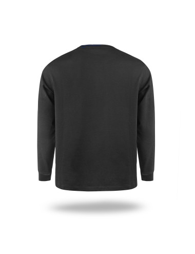 Crimson cut men`s t-shirt PRIME BLACK under embroidery logo print