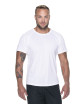 Promostars CHILL Men`s T-SHIRT WHITE company logo print silkscreen embroidery