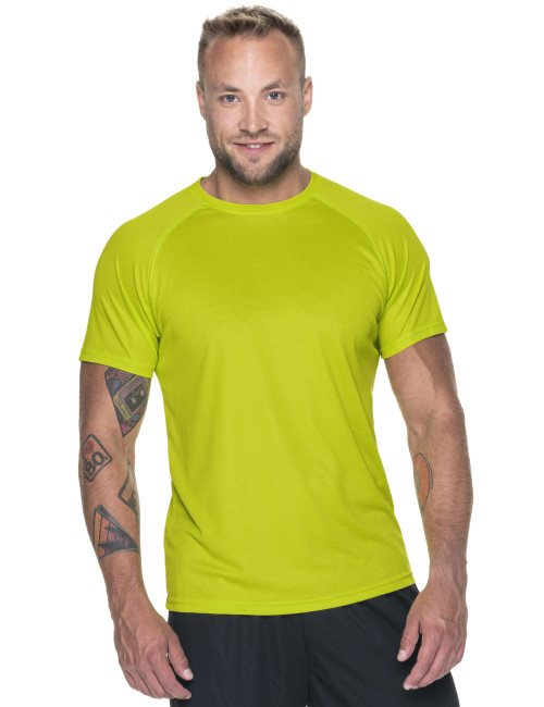 Promostars CHILL Herren-T-Shirt mit Aufdruck „Lime“, Stickerei, Logo, Siebdruck