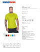 Promostars CHILL Men`s T-SHIRT LIME print embroidery logo silkscreen