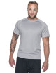 Promostars CHILL Men`s T-SHIRT LIGHT GRAY embroidery screen printing DTG printing