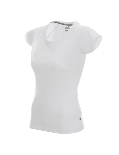 Promostars LADIES` CHILL WOMEN`S T-SHIRT WHITE DTG print logo embroidery