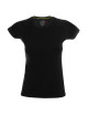 Promostars LADIES` CHILL T-SHIRT Women`s BLACK print embroidery silkscreen