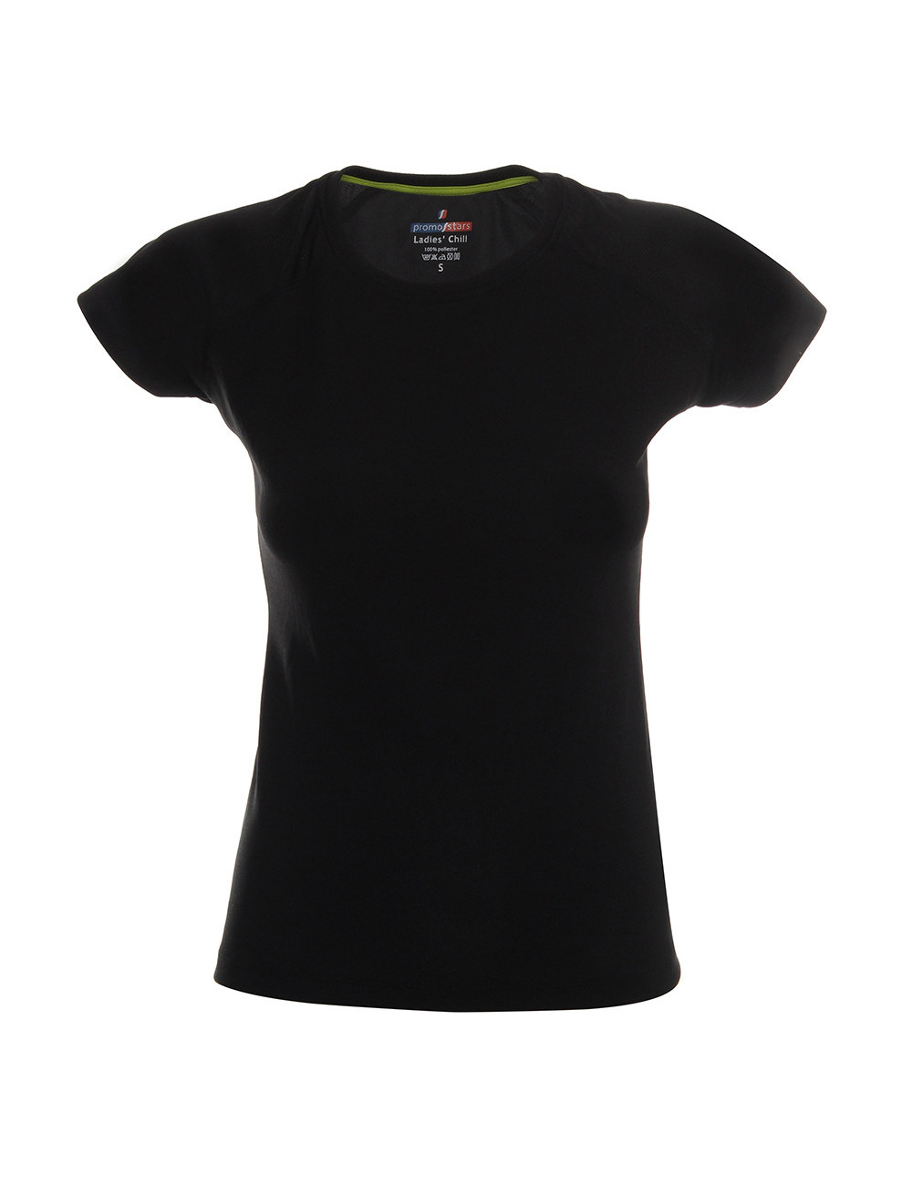 Ladies` chill women`s t-shirt black Promostars