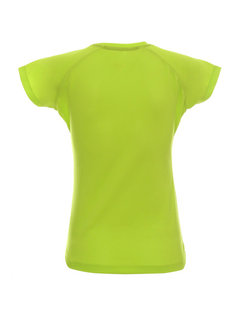 Promostars LADIES` CHILL DAMEN-T-SHIRT, LIME, Logodruck, Stickerei