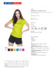Promostars LADIES` CHILL DAMEN-T-SHIRT, LIME, Logodruck, Stickerei