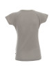 Promostars LADIES` CHILL LADIES` T-SHIRT LIGHT GRAY logo embroidery print