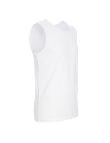 Promostars CHILL SHORT Men`s T-SHIRT WHITE print embroidery logo silkscreen