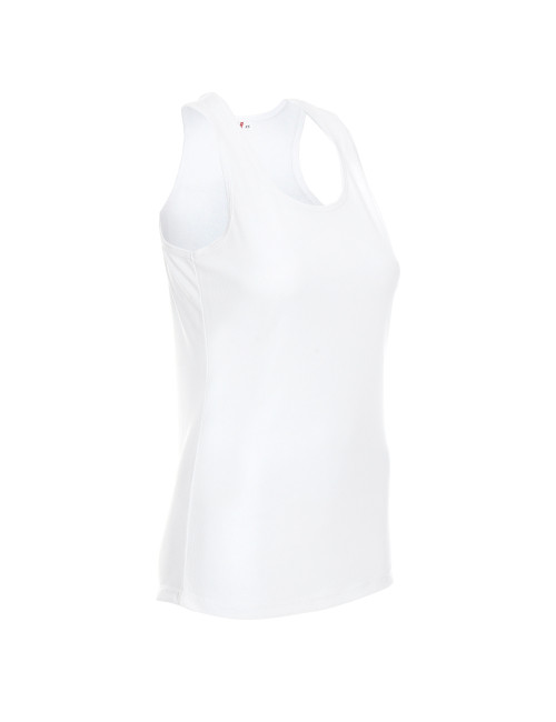 Promostars LADIES` CHILL SHORT Damen-T-Shirt, weißer Aufdruck, gesticktes Logo