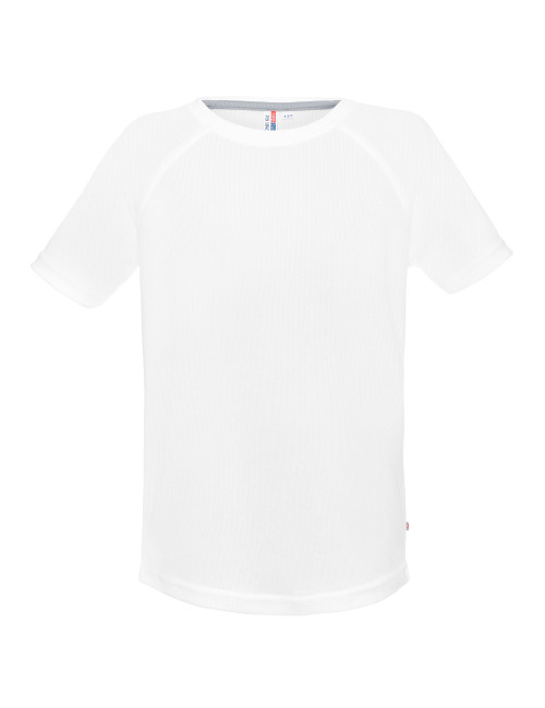 Promostars Children`s T-SHIRT CHILL KID 100% polyester WHITE