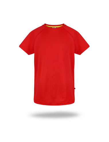 Promostars CHILL KID T-SHIRT aus 100 % Polyester mit rotem Aufdruck