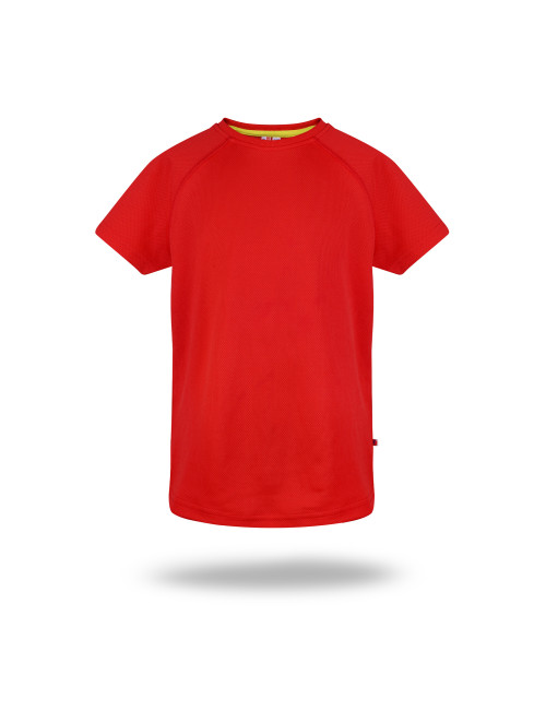 Promostars CHILL KID T-SHIRT aus 100 % Polyester mit rotem Aufdruck