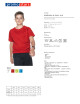 Promostars Children`s T-SHIRT CHILL KID 100% polyester RED print