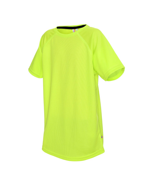 Promostars Children`s T-SHIRT CHILL KID 100% polyester LIME print