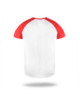 2Lustiges Herren-T-Shirt weiß/rot von Promostars