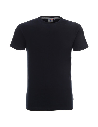 Slim-T-Shirt für Herren, marineblau Promostars/Crimson CUT