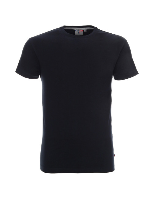 Slim-T-Shirt für Herren, marineblau Promostars/Crimson CUT
