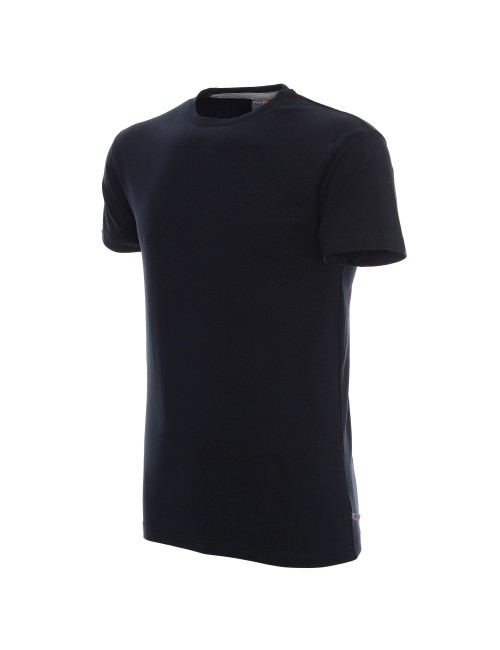 Slim-T-Shirt für Herren, marineblau Promostars/Crimson CUT