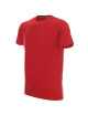 CRIMSON CUT SLIM T-SHIRT Men`s RED embroidery screen print logo