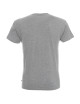 CRIMSON CUT SLIM Men`s T-SHIRT LIGHT GRAY MELANGE logo silkscreen embroidery