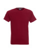 CRIMSON CUT SLIM Men`s T-SHIRT CHESTNUT embroidery screen printing logo print