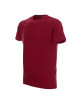 CRIMSON CUT SLIM Men`s T-SHIRT CHESTNUT embroidery screen printing logo print