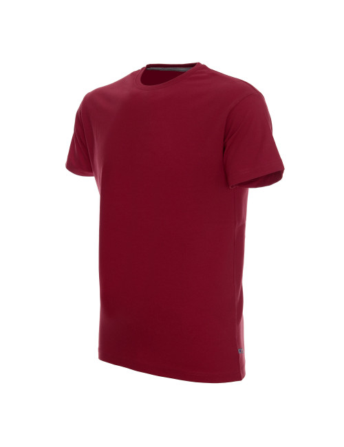 CRIMSON CUT SLIM HERREN-T-SHIRT, CHESTNONE-Stickerei, Siebdruck, Logo-Druck