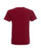 2Schmales Herren-T-Shirt, kastanienbrauner Crimson Cut
