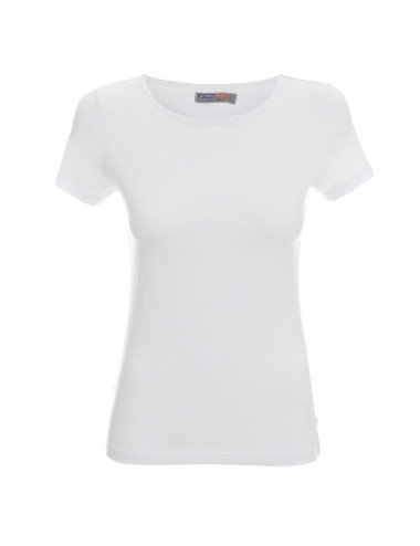 Ladies' slim koszulka damska biały Crimson Cut