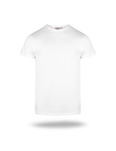 Schlankes, leichtes Herren-T-Shirt weiß von Promostars