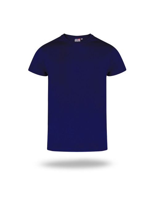 Promostars SLIM LIGHT Men`s T-SHIRT NAVY PRINT silkscreen embroidery