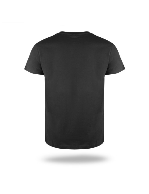 Promostars SLIM LIGHT Herren T-Shirt SCHWARZ mit Logoaufdruck für Firmenstickerei