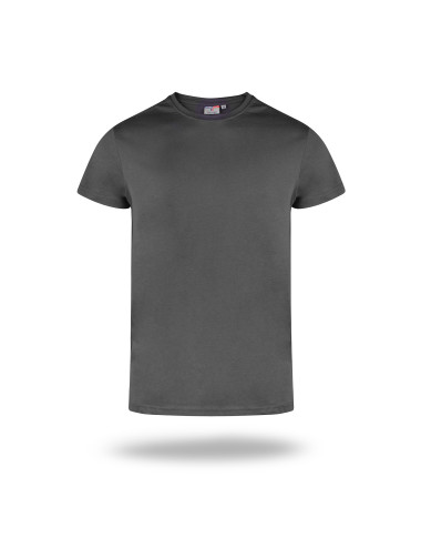 Promostars SLIM LIGHT Men`s T-SHIRT GRAY print embroidery silkscreen logo