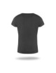 2Damen Slim-Damen-T-Shirt hellschwarz Promostars
