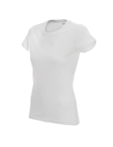 Schweres Damen-T-Shirt für Damen in Weiß von Promostars