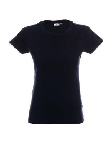 Schweres Damen-T-Shirt für Damen, marineblau von Promostars
