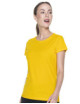 2Ladies' heavy koszulka damska żółty Promostars