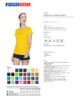2Schweres Damen-T-Shirt gelb von Promostars
