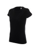 Promostars LADIES` HEAVY T-SHIRT Women`s BLACK print embroidery silkscreen