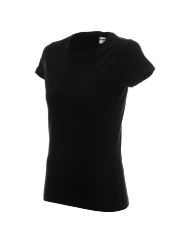 Schweres Damen-T-Shirt für Damen in Schwarz von Promostars