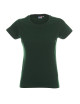 Promostars LADIES` HEAVY Damen-T-SHIRT, BOTTLE GREEN-Logodruck