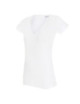 2Ladies' v-neck koszulka damska biały Promostars