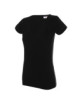 2Damen-T-Shirt mit V-Ausschnitt in Schwarz von Promostars