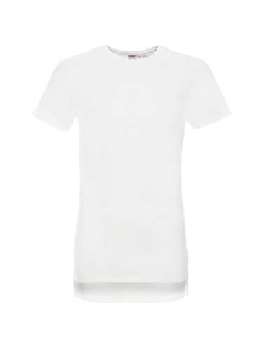 CRIMSON CUT EXTEND Herren-T-Shirt weiß, DTG-Druck, Stickerei, Siebdruck-Logo