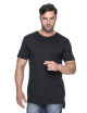 CRIMSON CUT EXTEND HERREN-T-SHIRT SCHWARZ Stickerei DTG-Druck Siebdruck-Logo