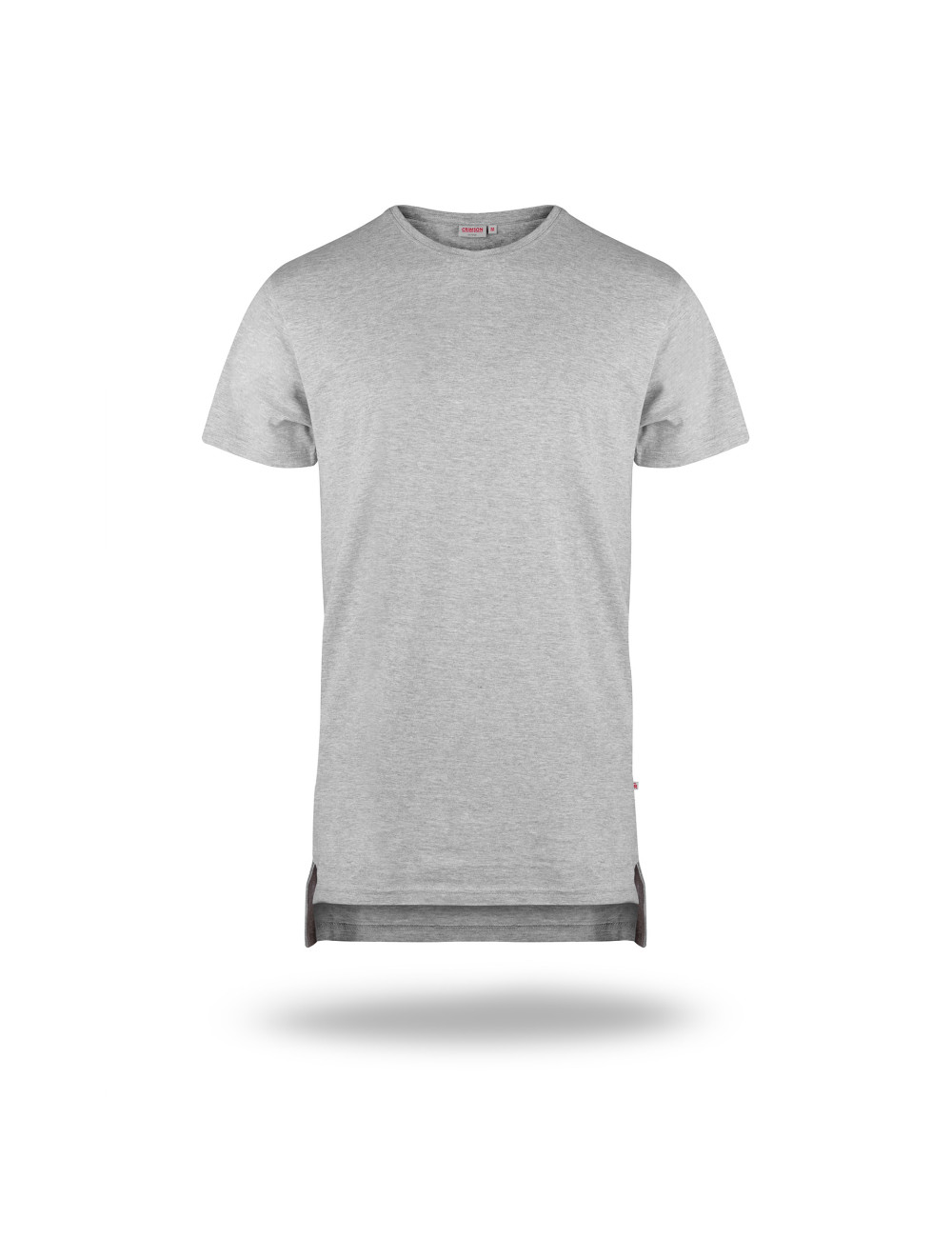 Extend men`s t-shirt light gray melange Crimson Cut