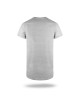 CRIMSON CUT EXTEND HERREN-T-SHIRT HELLGRAU MELANGE mit aufgesticktem Logo